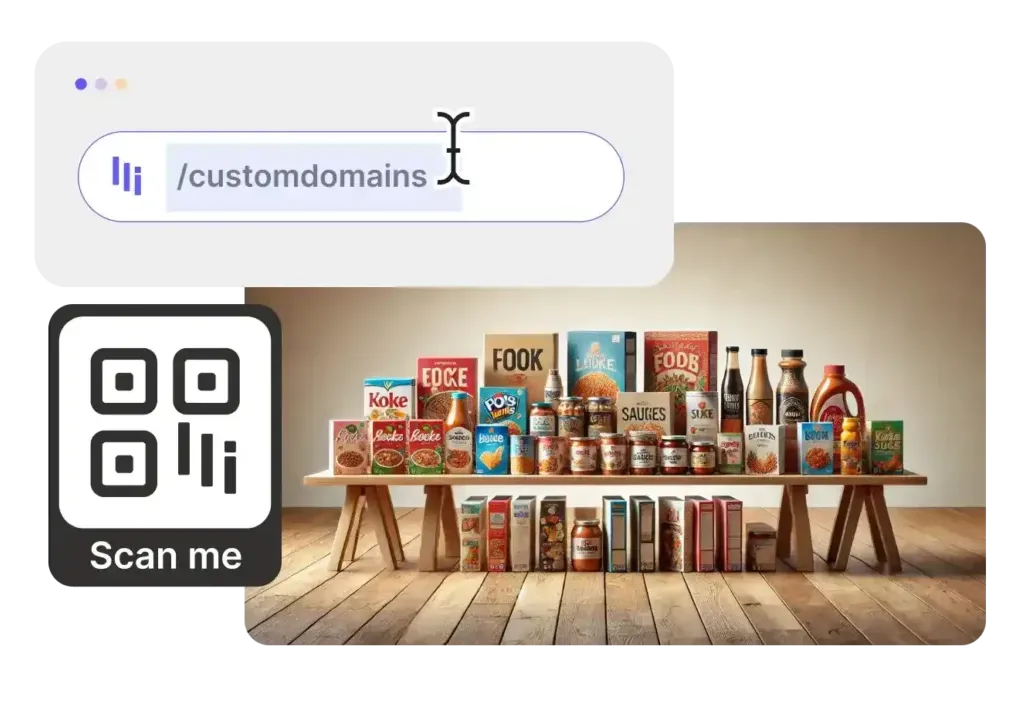 Use a custom domain to personalize your digital links